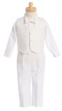 White Boys Embr ...  Size M (6-12 Month)