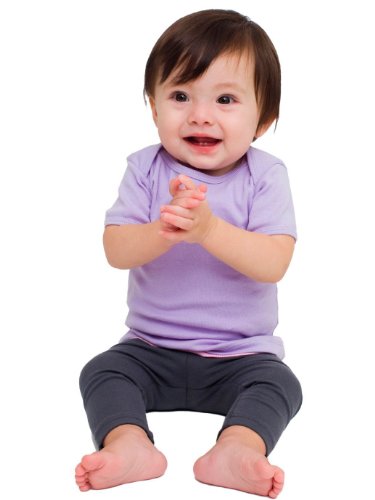 American Apparel Infant Cotton Spandex Jersey Legging – Asphalt / 12-18M