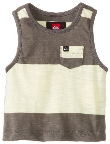 Quiksilver Baby-Boys Infant Block Point Tank, Metal, 18-24 Months