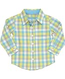 RuggedButts Lan ... aid Button Down - 2T