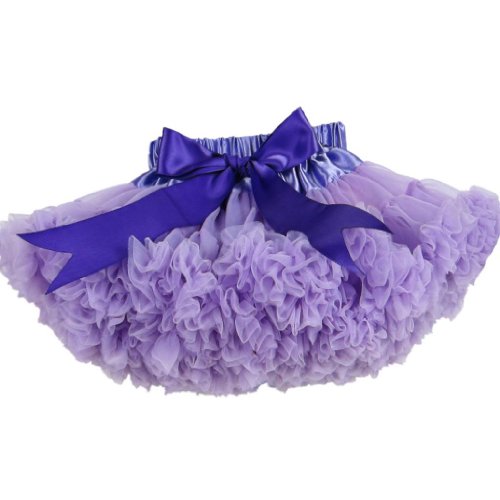 Buenos Ninos Girl’s Solid Color Dance Pettiskirt Size 5-6T Lanvender