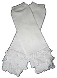 WHITE RUFFLES B ... E SIZE by 