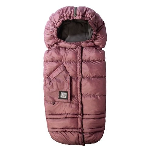 7 A.M. Enfant Blanket 212 Evolution Extendable Baby Bunting Bag Adaptable for Strollers, Metallic Lilac