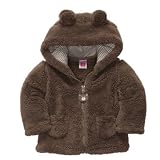 Carter's Sherpa Jacket - Gray- Newborn